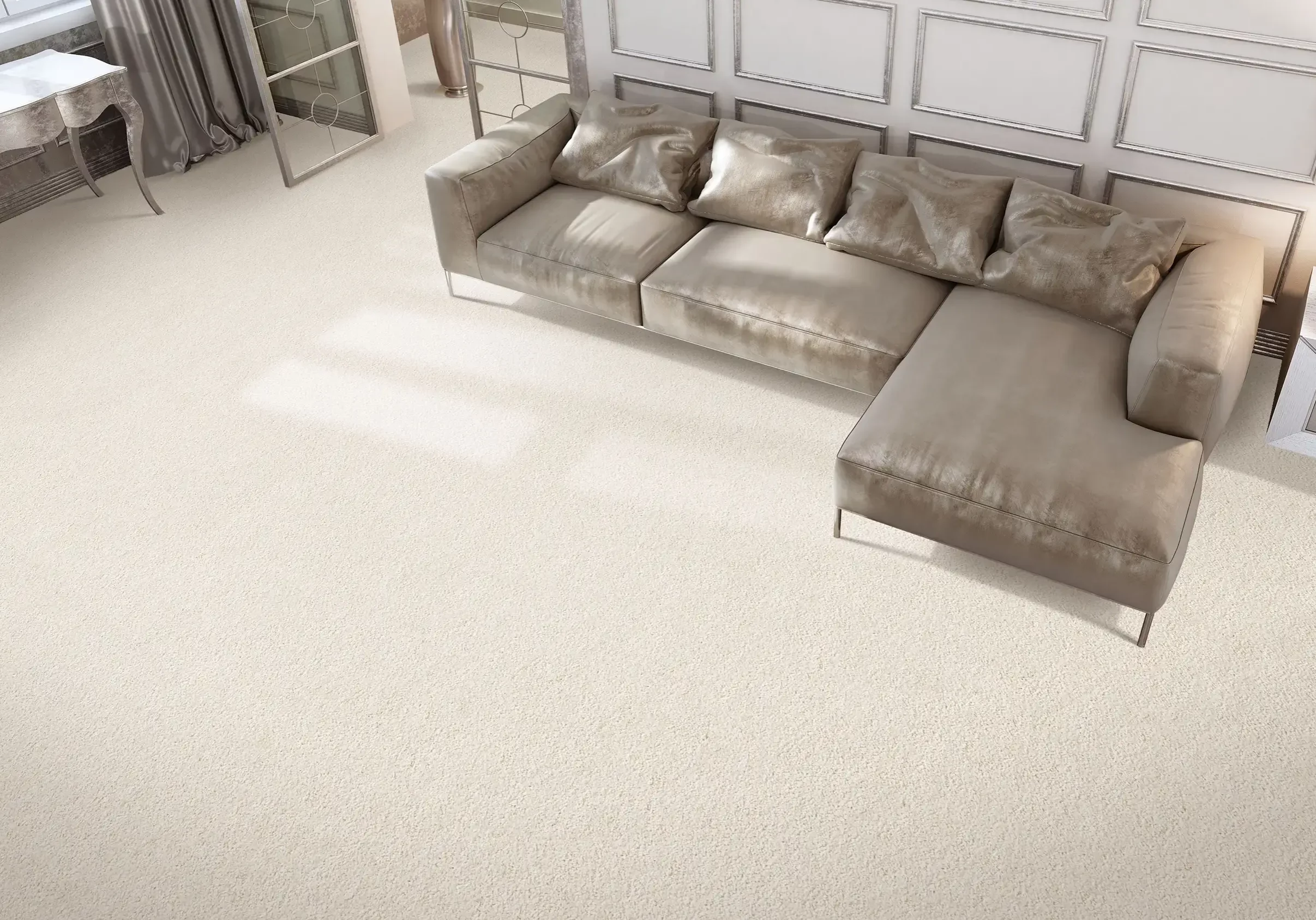 Top view of the living room