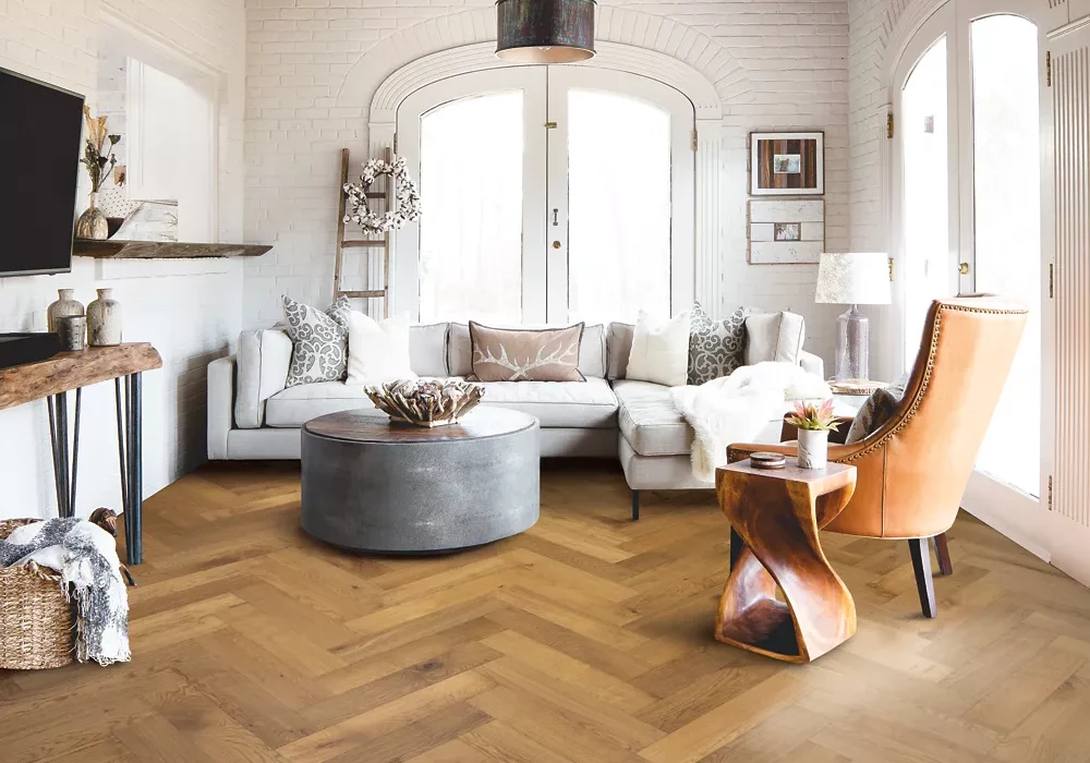 Living room flooring