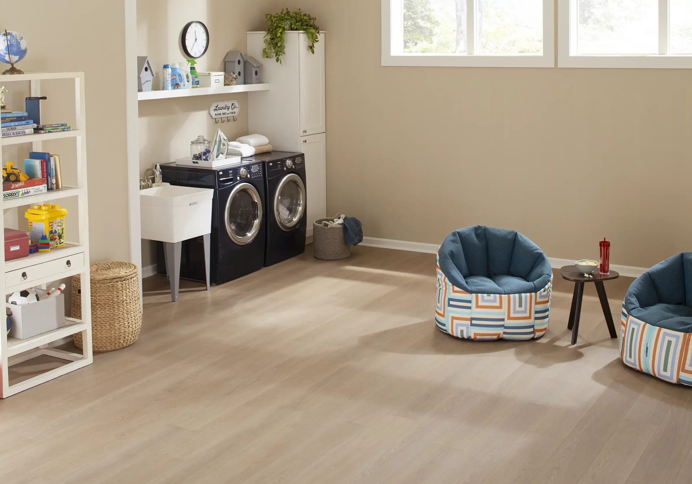 Laundry room flooring